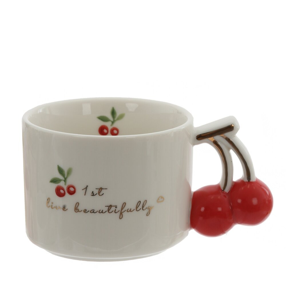 Кружка, 260 мл, L12,5 W8,5 H7 см