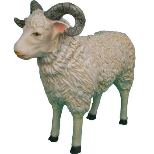 Декоративная садовая фигурка "Рогатый баран"
