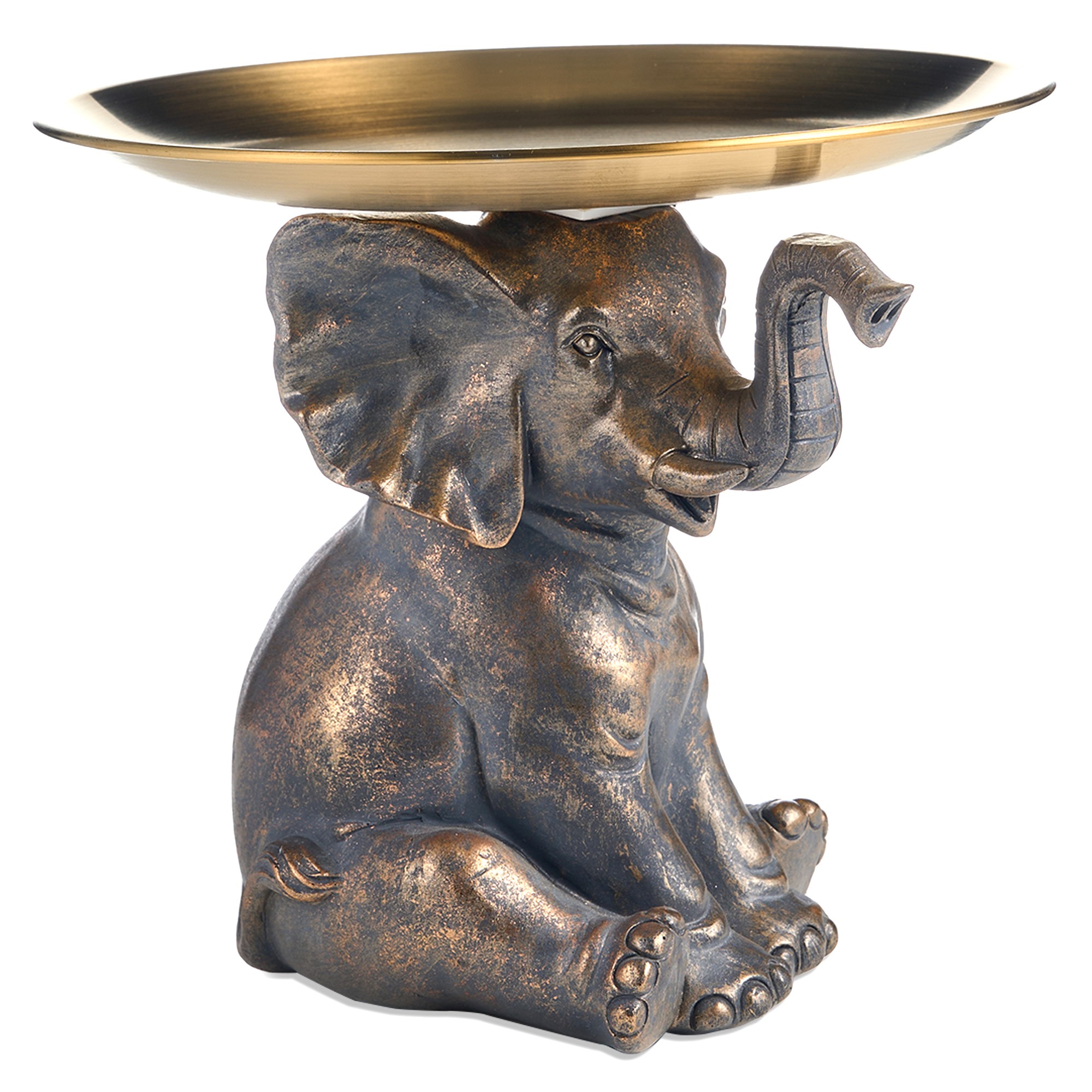 ПОДСТАВКА ДЕКОРАТИВНАЯ ДЛЯ МЕЛОЧЕЙ "СЛОН" 20*20*18 СМ