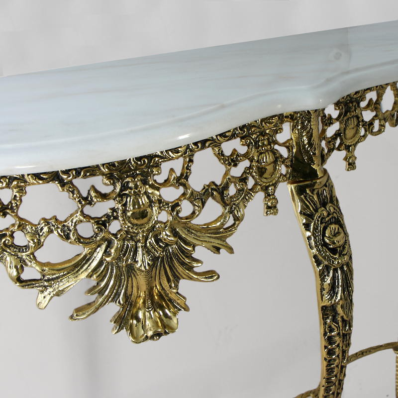 Консоль Коро ду Рей с мраморной столешницей