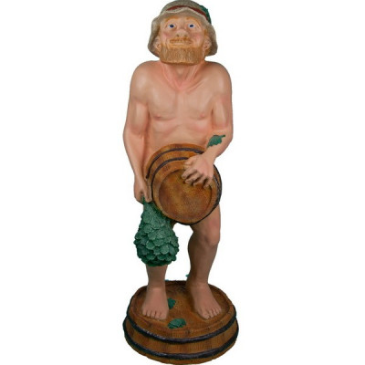Декоративная садовая фигурка "Банщик"