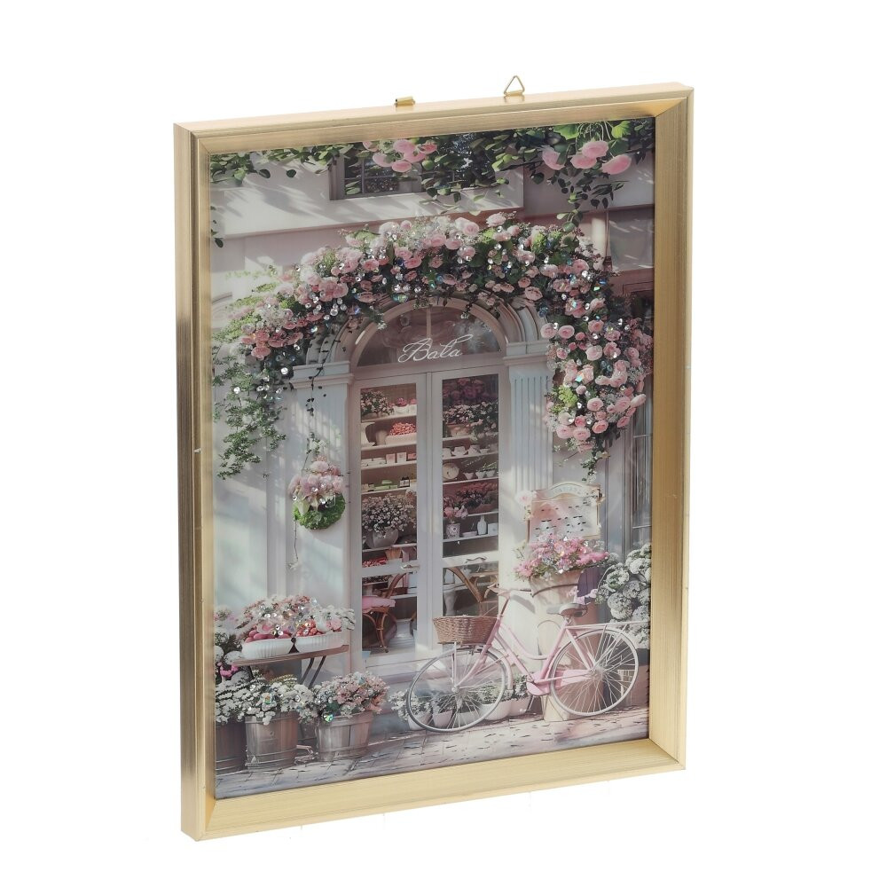 Панно с кристальным декором, L32,5 W2,5 H42,5 см