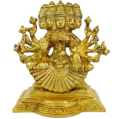 Гаятри статуэтка бронза 128*113*75мм