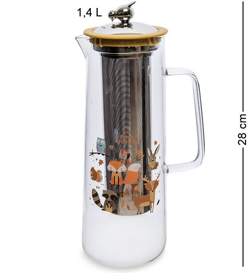 GS- 27 Кофейник "Лесные жители" 1,4л