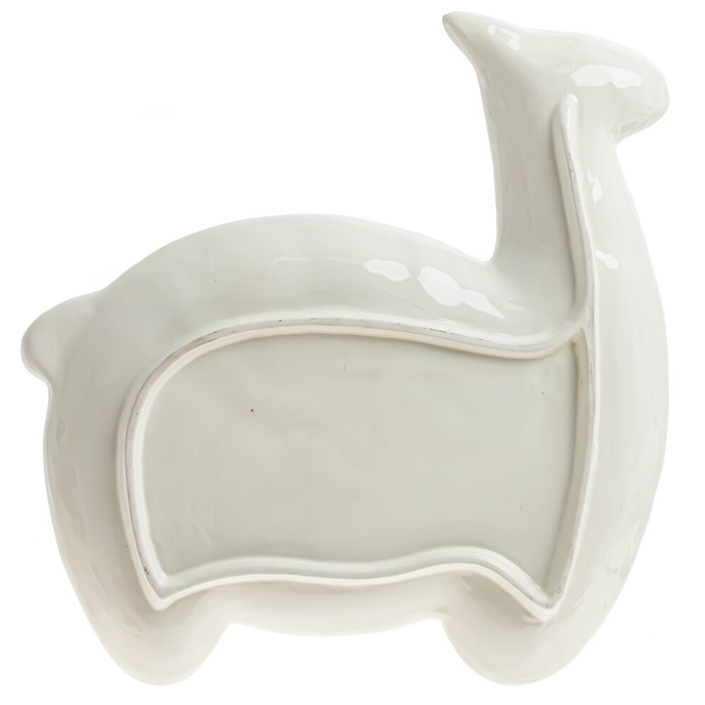 Блюдо "Лама", L27,5 W28,5 H3 см