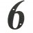 Цифра на дверь "6"