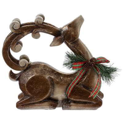Фигурка декоративная "Олень", L30 W9 H26 см