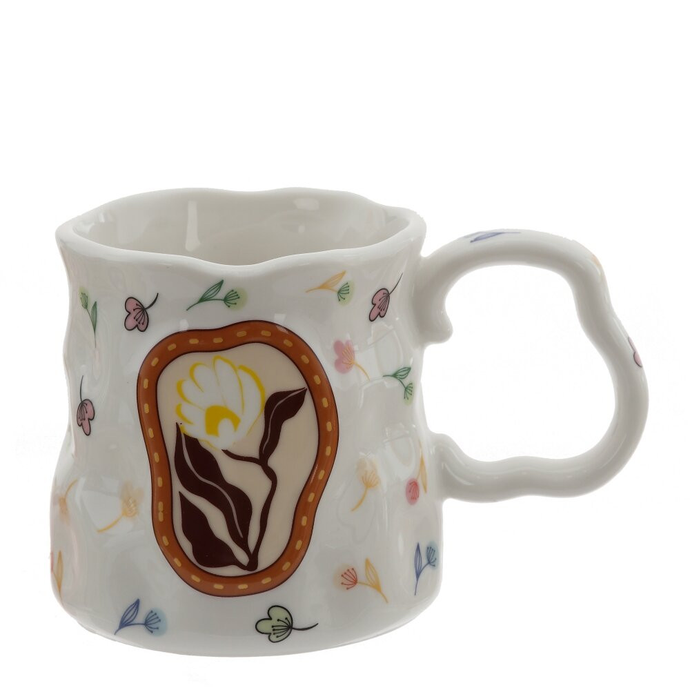 Кружка, 360 мл, L4 W9,5 H9,5 см, 3в.