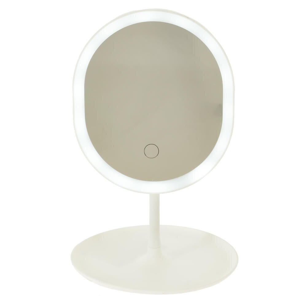 Зеркало настольное (подсветка USB 0,25м) , L18 W18 H28 см