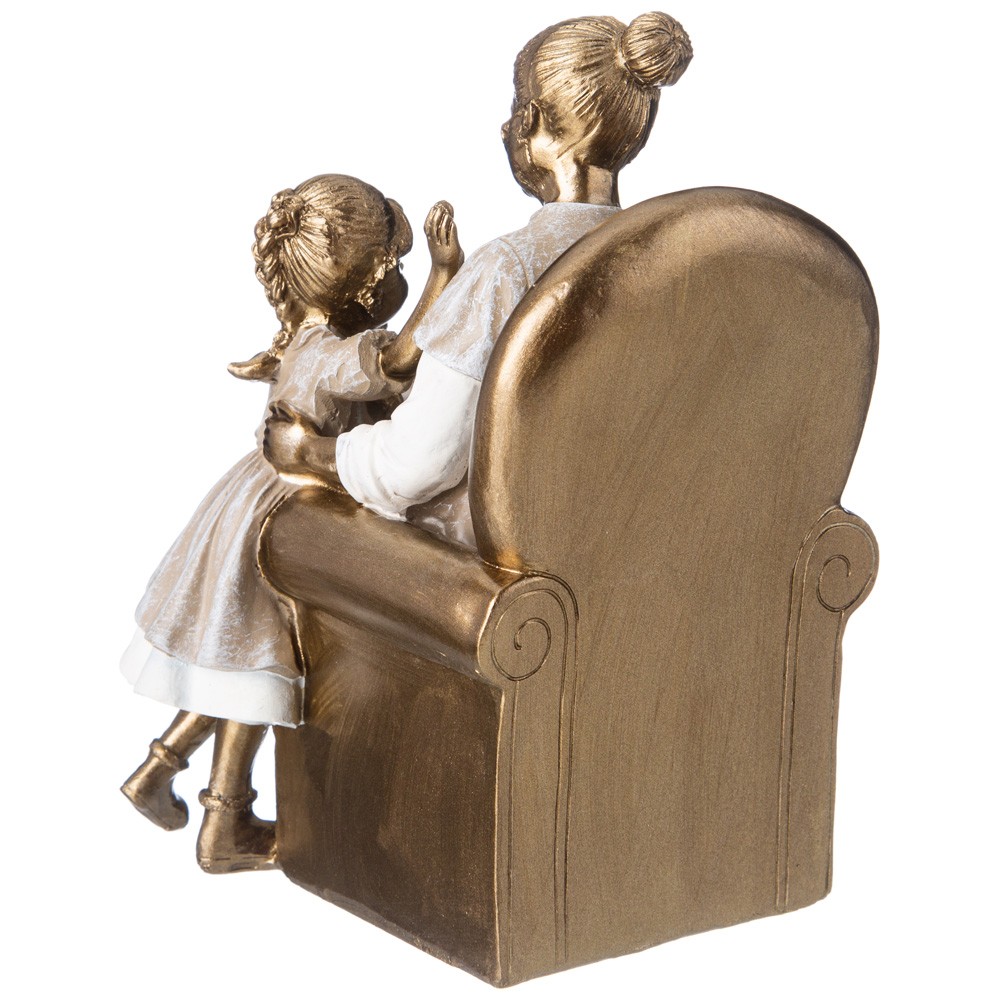 СТАТУЭТКА "БАБУШКА С ВНУЧКОЙ" 12,5Х10,5Х15,5 СМ