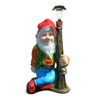 Садовый светильник "Добродушный гном"