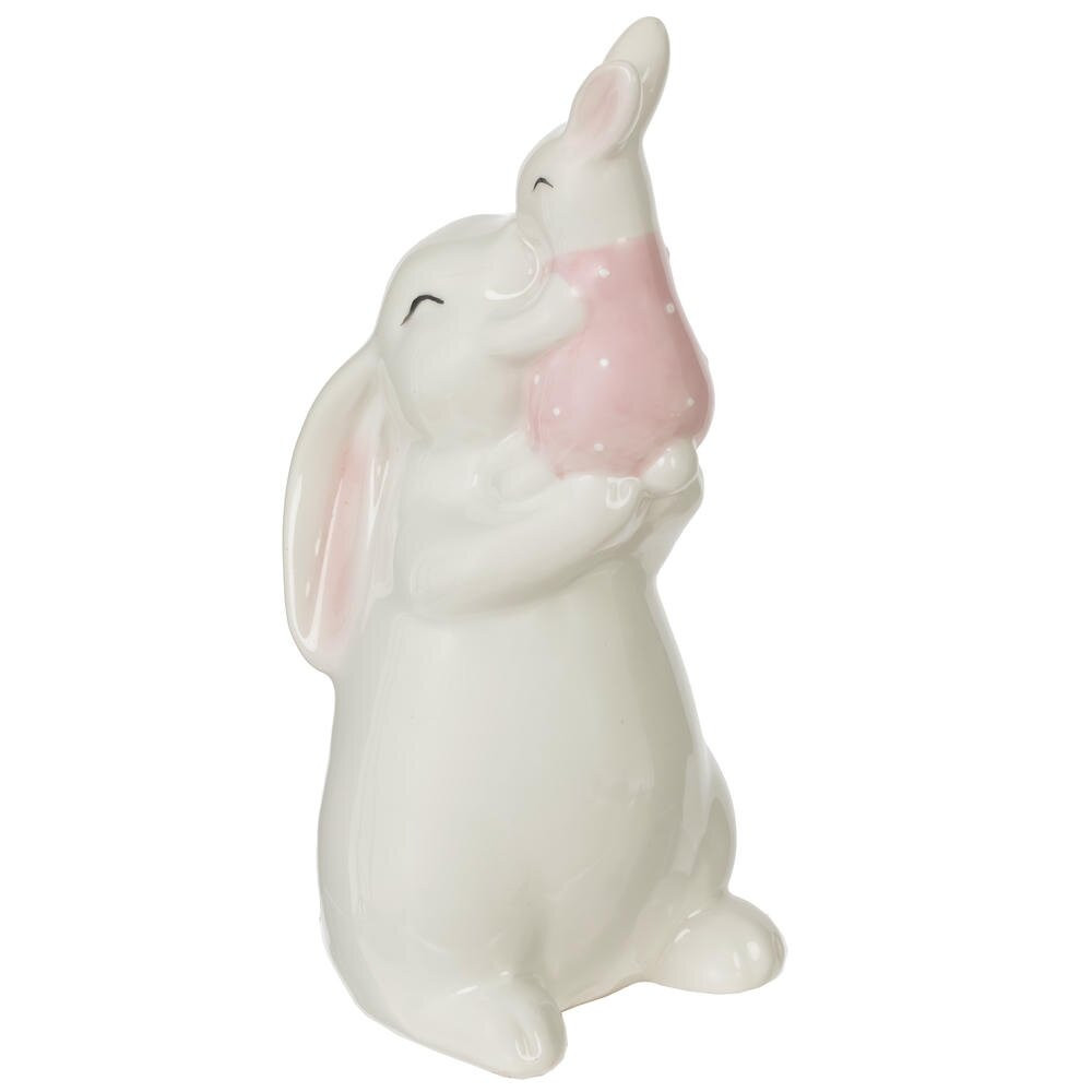 Фигурка декоративная "Зайцы", L8,5 W9,5 H18 см