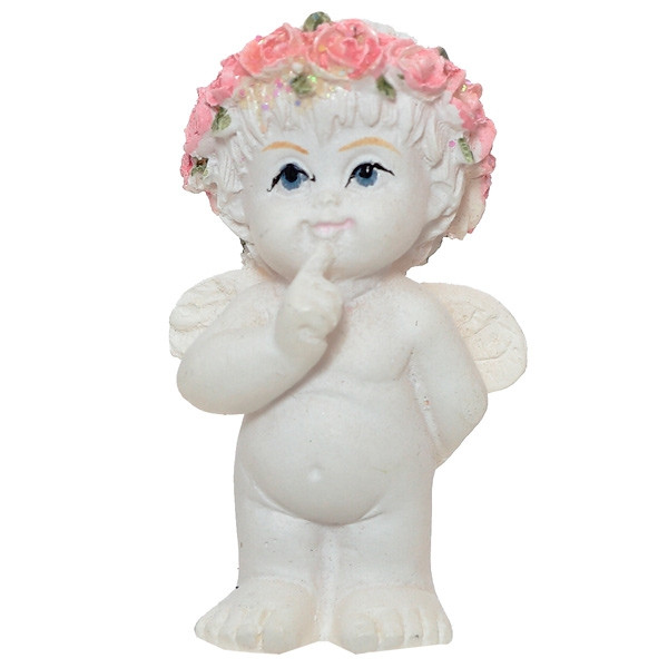 Фигурка декоративная "Ангел. Незабываемый", 4 в., L2 W1,8 H3,4 см