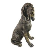 Декоративная садовая фигурка "Сторожевой бландхаунд" 