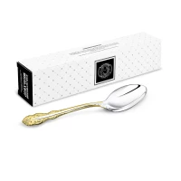 Ложка столовая "Юбилейная" с частичной позолотой