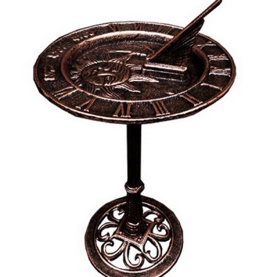 Солнечные садовые часы