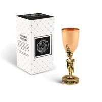 Рюмка "Солдатик" медь-латунь с чернением