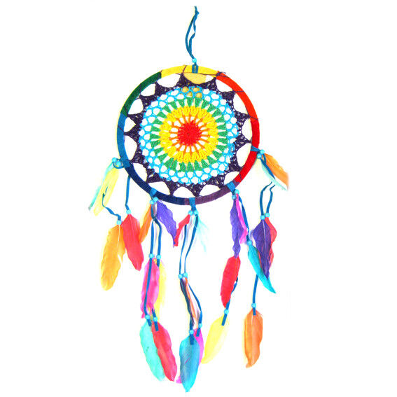 Ловец снов цветной 57см, d.21см