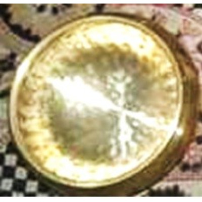 латунь резная полированная h-13 см