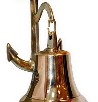 Колокол декоративный "Якорь"