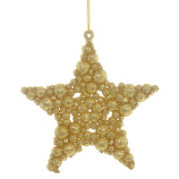 Набор из 2шт Украшение новогоднее "Звезда", L13 W1 H16 см