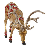 Фигурка декоративная "Олень", L34 W14 H21 см