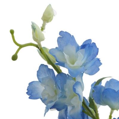 Цветок искусственный "Дельфиниум", L11 W11 H105 см