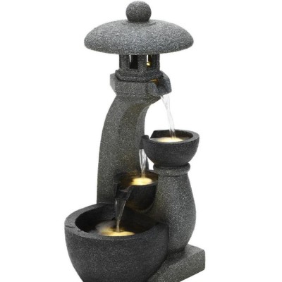 Фонтан декоративный Шамбала с подсветкой