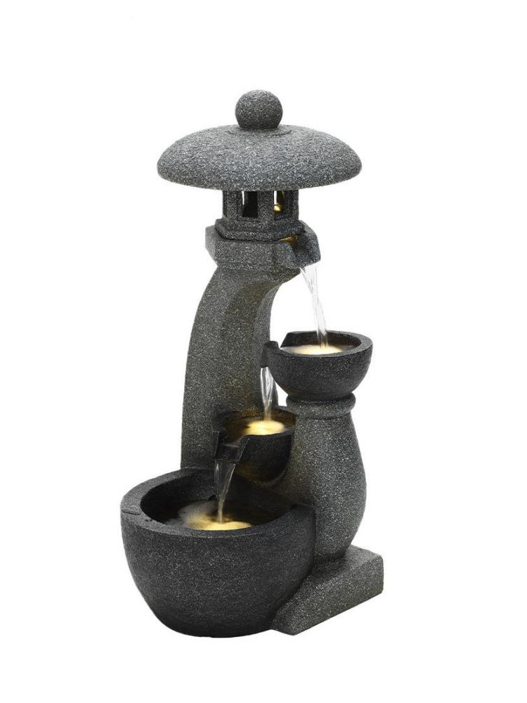 Фонтан декоративный Шамбала с подсветкой
