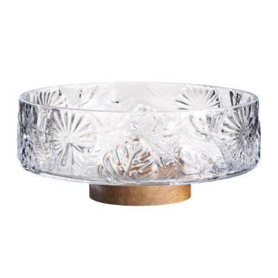 Фруктовница "Flora" 1500 мл Диаметр 21 см Высота 9 см