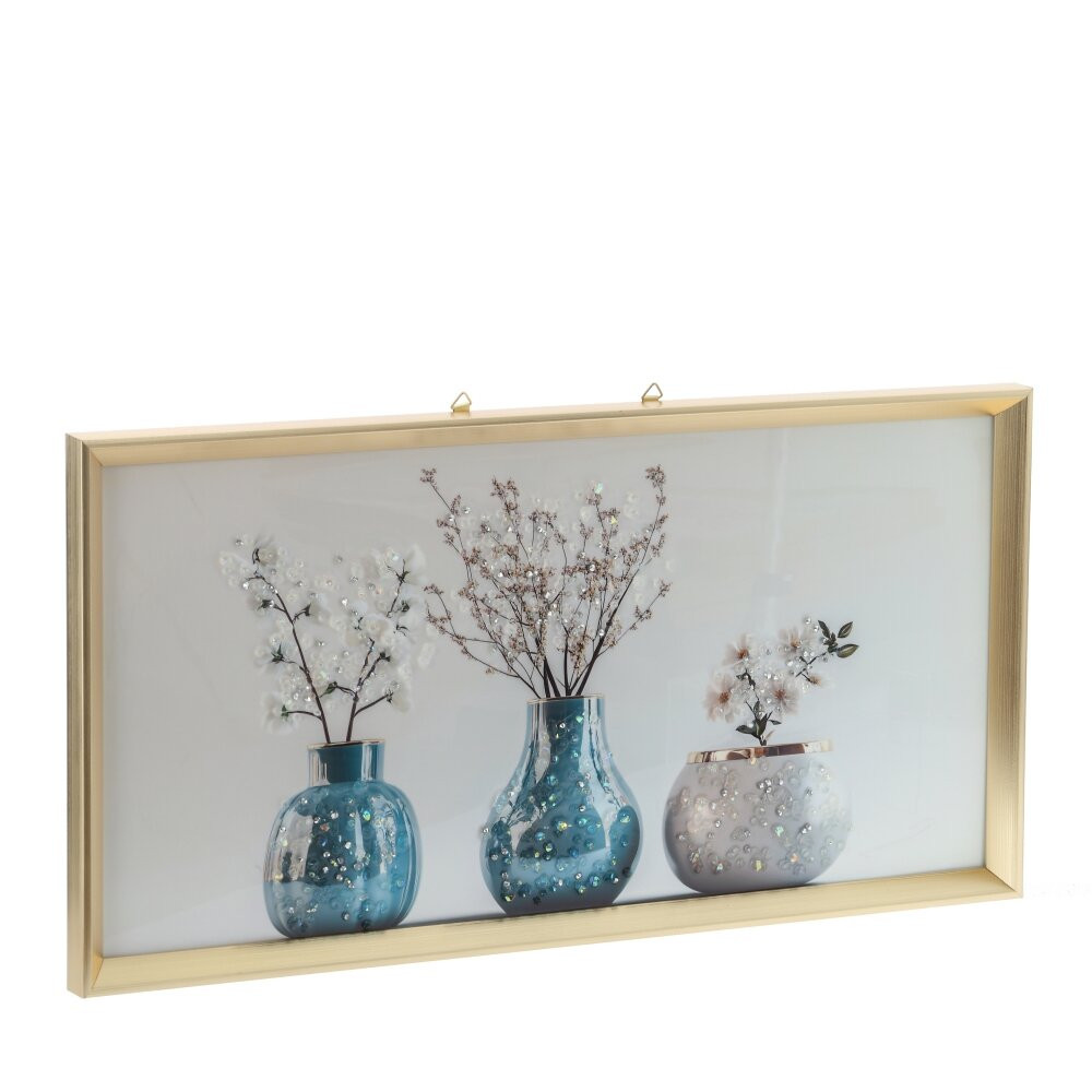 Панно с кристальным декором, L62,5 W2,5 H32,5 см