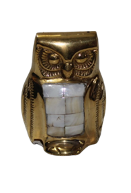 латунь резная полированная h-9 см