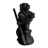 Статуэтка декоративная "Собака на охоте"   