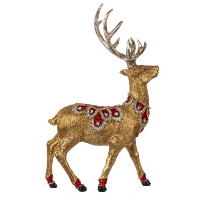 Фигурка декоративная "Олень", L21 W15 H23 см