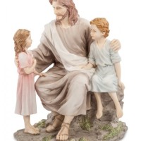 Статуэтка "Иисус и дети"
