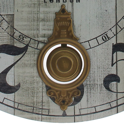 Часы настенные декоративные, L58,5 W4,5 H58 см, (2xАА не прилаг.)