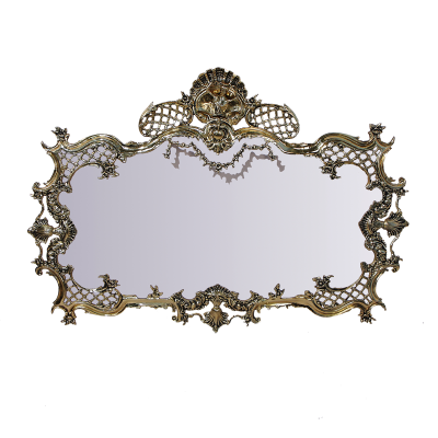 Зеркало Дон Луиш в раме, золото