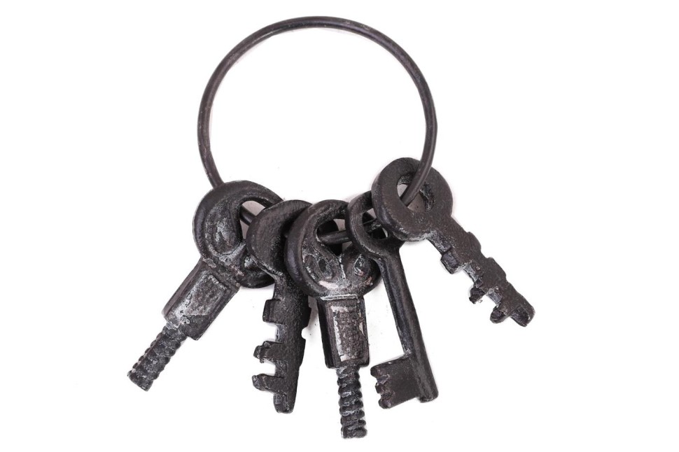 Связка декоративных ключей "Тайник"