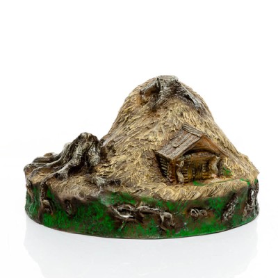 Декоративная крышка для люка "Лесная избушка"