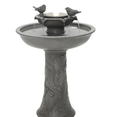 Фонтан декоративный Чижик & Пыжик с подсветкой