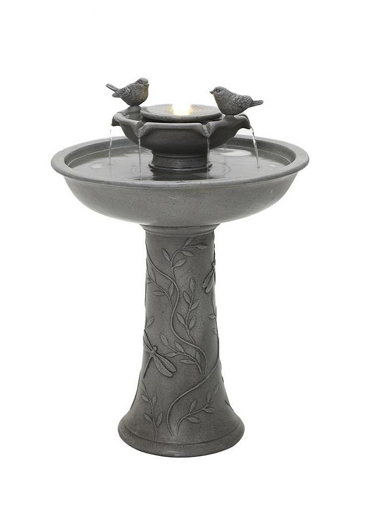 Фонтан декоративный Чижик &amp; Пыжик с подсветкой