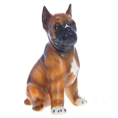 Декоративная садовая фигурка "Маленький боксер"   