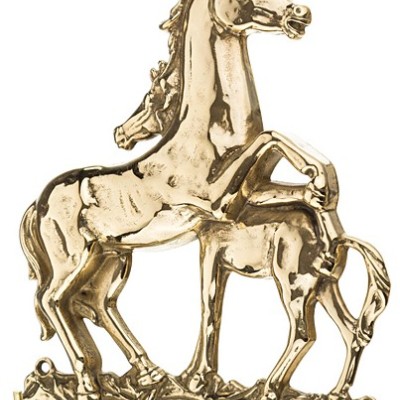 Настенная вешалка "Кобыла с жеребенком" Настенная вешалка "Кобыла с жеребенком"