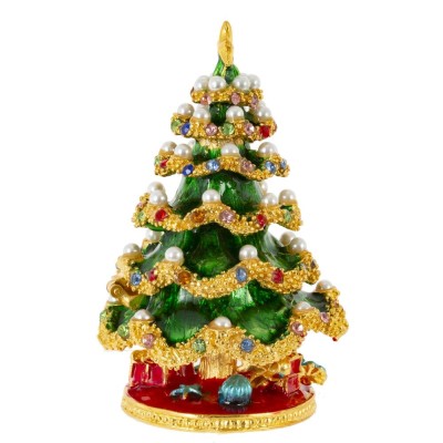 Шкатулка "Елочка", L5 W5 H8 см