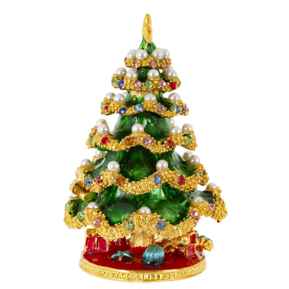 Шкатулка "Елочка", L5 W5 H8 см