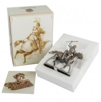 Статуэтка "Воин всадник с копьем"