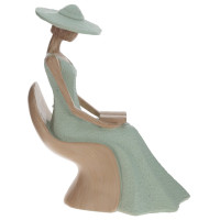 Фигурка декоративная "Девушка", L18 W11 H23 см