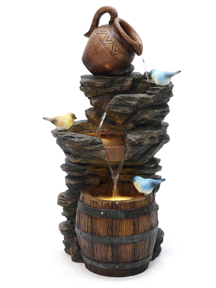 Фонтан декоративный Чегем с подсветкой