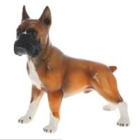 Декоративная садовая фигурка "Боксер насторожился"    