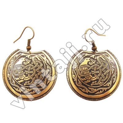 Серьги "Диво-зверь"